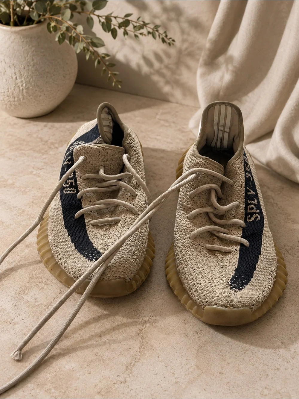 Yeezy Boost 350 V2 Beige with Black Stripe